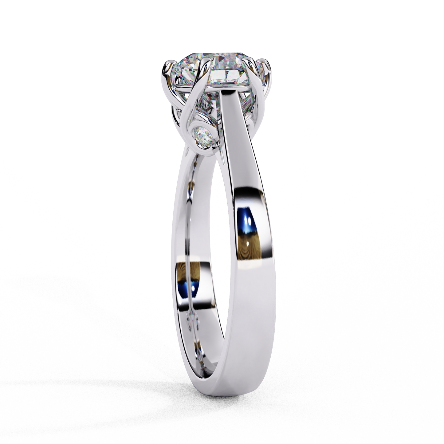 Diamond Majesty Ring in White Gold
