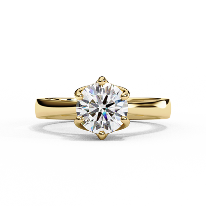 Diamond Majesty Ring in Yellow Gold
