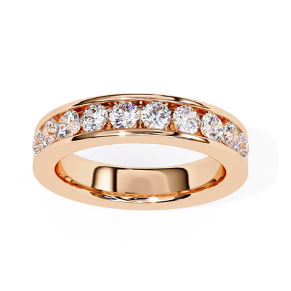 Rose gold channel diamond band
Channel set diamond rose gold ring
Rose gold diamond band front view
Rose gold ring with channel diamonds
Diamond channel band rose gold
Rose gold diamond band design
Channel diamond rose gold band
Rose gold ring diamond row
Diamond channel rose gold ring
Rose gold diamond band close view