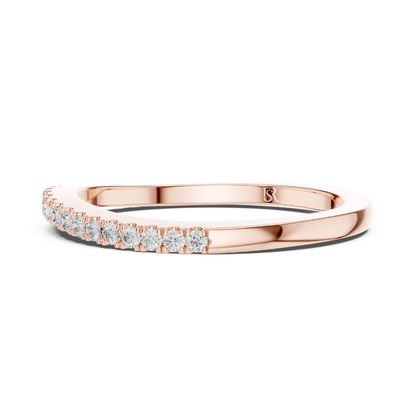 Angled view rose gold diamond band ring
Rose gold slim diamond stacking band angled profile
Minimal rose gold diamond wedding band angle view
Rose gold pave diamond ring with slim design
Delicate rose gold diamond eternity band angled view
Thin rose gold diamond stacking ring profile angle
Rose gold round diamond band minimalist style
Elegant rose gold diamond band with pave stones
Rose gold half eternity diamond ring angled profile
Minimal diamond band in rose gold side angle