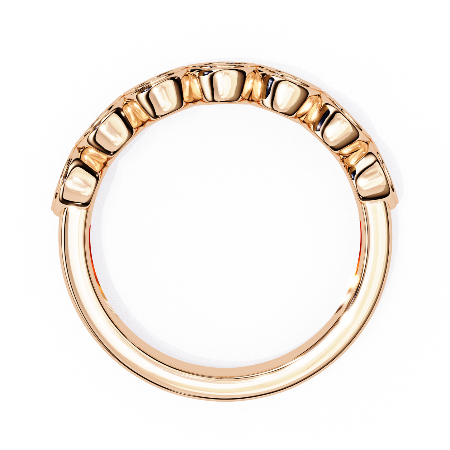 Back view rose gold diamond bezel ring
Rear angle rose gold ring band
Inside view rose gold diamond ring
Rose gold ring showing back side
Rose gold band rear view smooth finish
Inner profile rose gold diamond band
Back side rose gold bezel ring
Rose gold ring underside view
Rear view rose gold diamond band
Rose gold ring inner back angle