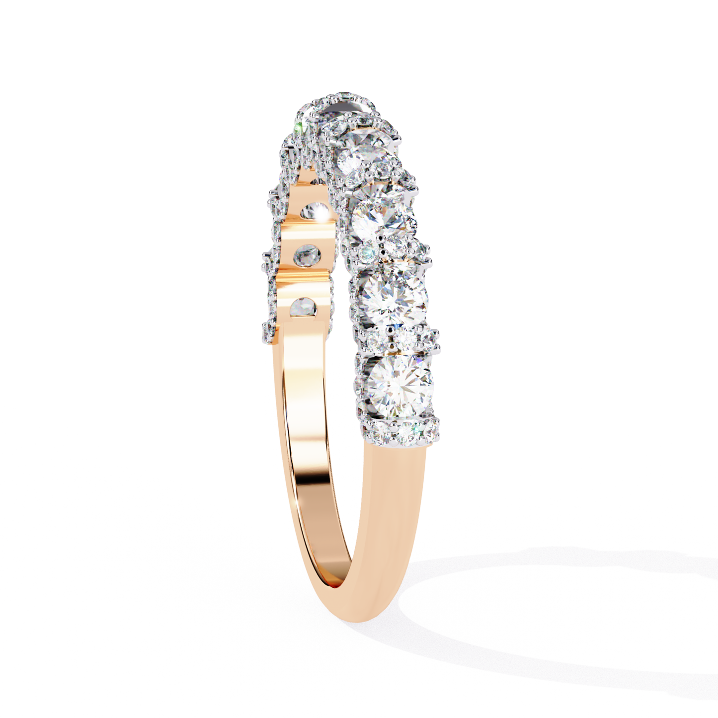 Rose gold diamond cluster side view
Rose gold ring diamond side profile
Diamond cluster band rose gold side
Rose gold diamond band side angle
Cluster diamond rose gold ring side
Rose gold band with diamond side view
Diamond set rose gold side profile
Rose gold ring raised diamond side
Rose gold cluster band side design
Diamond cluster rose gold side ring