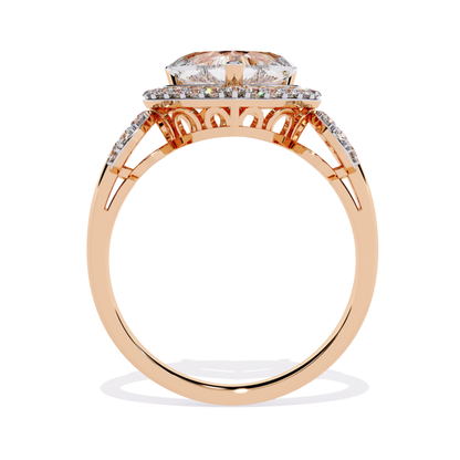 Rose gold diamond halo ring side view
Diamond halo ring rose gold profile
Rose gold ring with halo setting side
Diamond halo ring band side view
Rose gold diamond ring gallery view
Halo diamond ring rose gold side
Rose gold ring diamond halo angle
Diamond halo ring side profile
Rose gold halo ring band detail
Diamond halo ring rose gold view