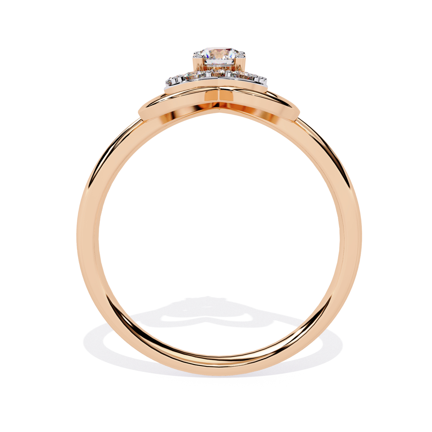 Rose gold ring back angle
Diamond ring rear curve
Rose gold band back view
Ring backside rose gold
Diamond ring rear profile
Rose gold ring band back
Ring back finish rose gold
Diamond ring back design
Rose gold ring inner curve
Ring rear look rose gold