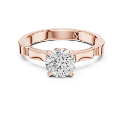 rose gold diamond solitaire band
round diamond rose gold ring
rose gold diamond ring simple band
rose gold diamond ring front angle
round diamond solitaire rose gold
rose gold diamond ring clean look
rose gold diamond band ring
rose gold diamond ring close up
rose gold round diamond band
rose gold diamond ring minimal style