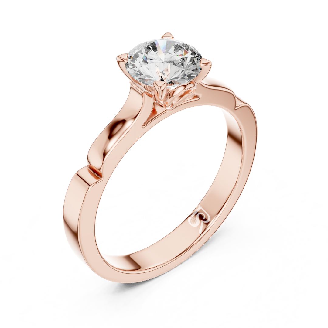 Rose gold diamond solitaire ring profile
Side view rose gold diamond ring
Rose gold round diamond ring angle
Classic rose gold diamond ring side
Rose gold solitaire diamond ring view
Plain rose gold diamond ring profile
Rose gold diamond ring side angle
Minimal rose gold solitaire ring side
Rose gold diamond ring close view
Rose gold solitaire ring side look