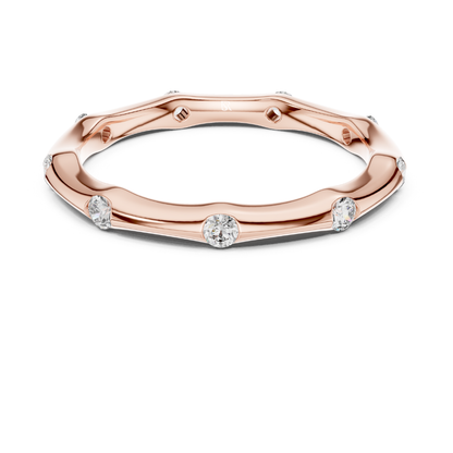 Rose gold diamond station band ring
Minimal rose gold diamond stackable band
Rose gold bezel set diamond ring
Slim rose gold diamond wedding band
Round diamond station ring in rose gold
Rose gold minimalist diamond band
Delicate rose gold diamond stacking ring
Modern rose gold diamond eternity band
Rose gold scattered diamond ring band
Simple rose gold diamond band ring