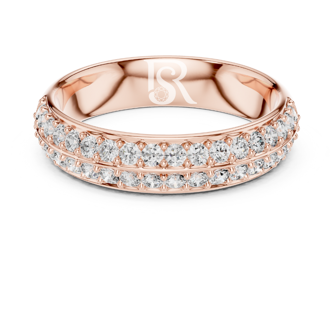 Rose gold double row diamond eternity ring
Round diamond eternity band in rose gold
Minimal diamond wedding band for women
Rose gold diamond stackable ring
Double line diamond ring in rose gold
Elegant rose gold diamond band ring
Lab diamond eternity ring for women
Classic pavé diamond rose gold band
Fine diamond eternity band in rose gold
Modern rose gold diamond stack ring