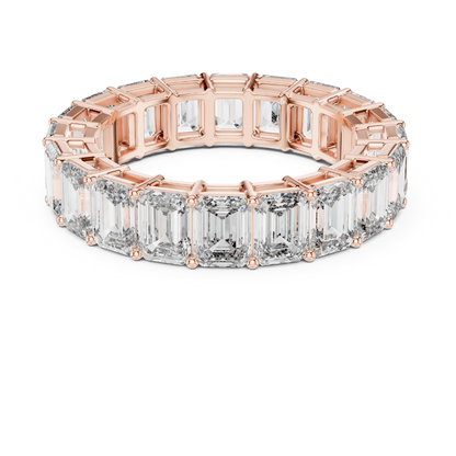 Rose gold emerald diamond eternity ring for women
Luxury eternity band with emerald cut diamonds
Emerald cut diamond ring in rose gold setting
Elegant rose gold full eternity diamond band
Statement emerald diamond eternity wedding ring
Fine rose gold band with emerald diamonds
Prong set emerald cut diamond eternity ring
Modern emerald diamond eternity band in rose gold
Rose gold ring with large emerald cut stones
Premium emerald cut diamond eternity band ring