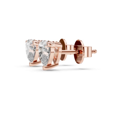 Rose gold heart lab diamond stud
Heart cut lab diamond stud rose gold
Rose gold heart diamond stud side view
Heart lab diamond stud rose finish
Rose gold heart diamond stud detail
Heart cut diamond stud rose gold
Rose finish heart lab diamond earring
Heart diamond stud rose gold setting
Rose gold heart lab diamond post view
Heart cut diamond stud rose metal