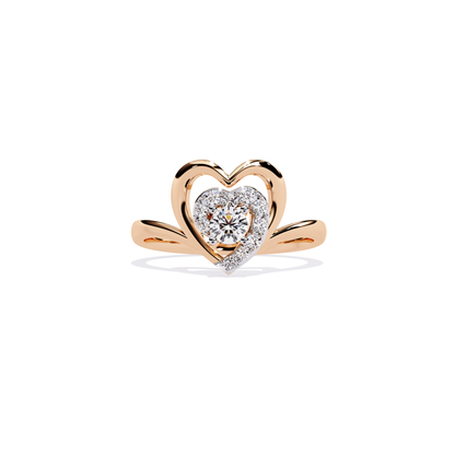 Rose gold heart diamond ring
Heart design diamond ring front
Rose gold heart motif ring
Diamond heart ring top view
Heart center diamond ring
Rose gold heart style ring
Front view heart diamond ring
Open heart diamond ring design
Rose gold diamond heart ring
Heart frame diamond ring front
