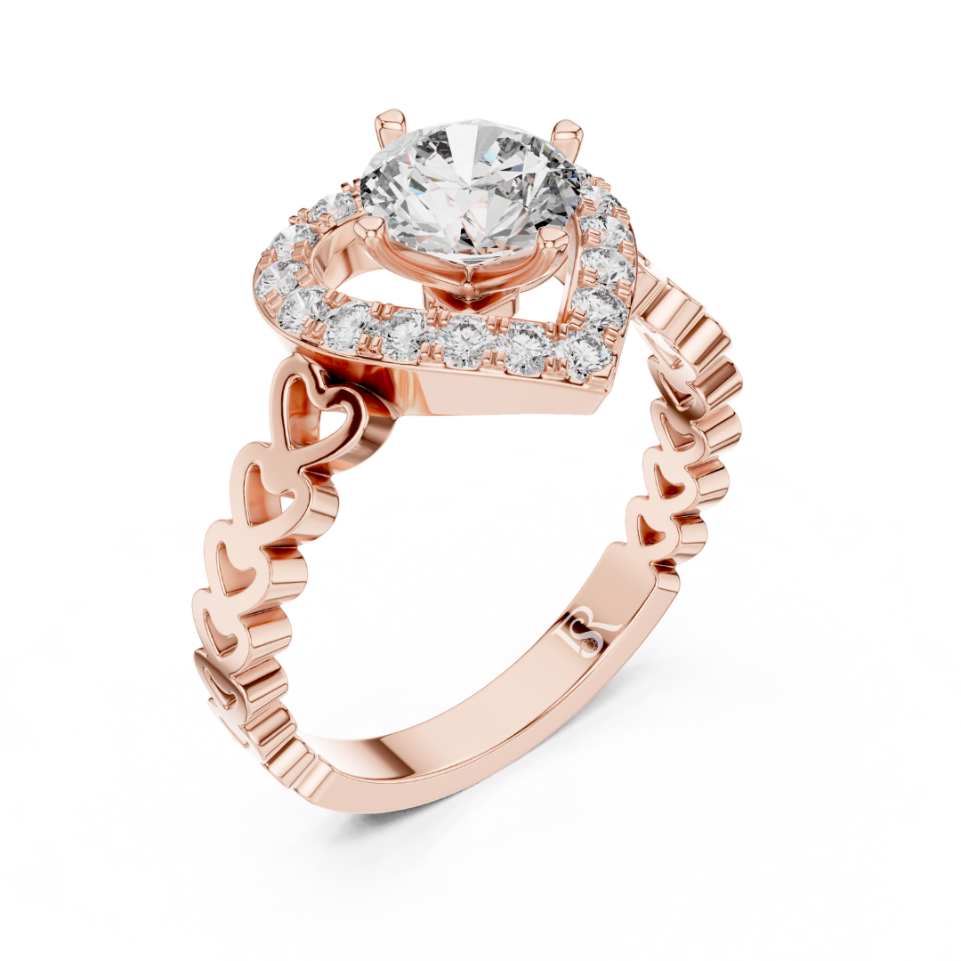 Rose gold heart halo round diamond ring
Heart halo ring with round diamond
Rose gold heart design diamond ring
Round diamond heart halo band
Heart shape halo ring rose gold
Rose gold heart pattern ring
Heart halo round diamond side view
Rose gold heart frame diamond ring
Heart halo diamond ring close view
Rose gold heart halo jewelry ring
