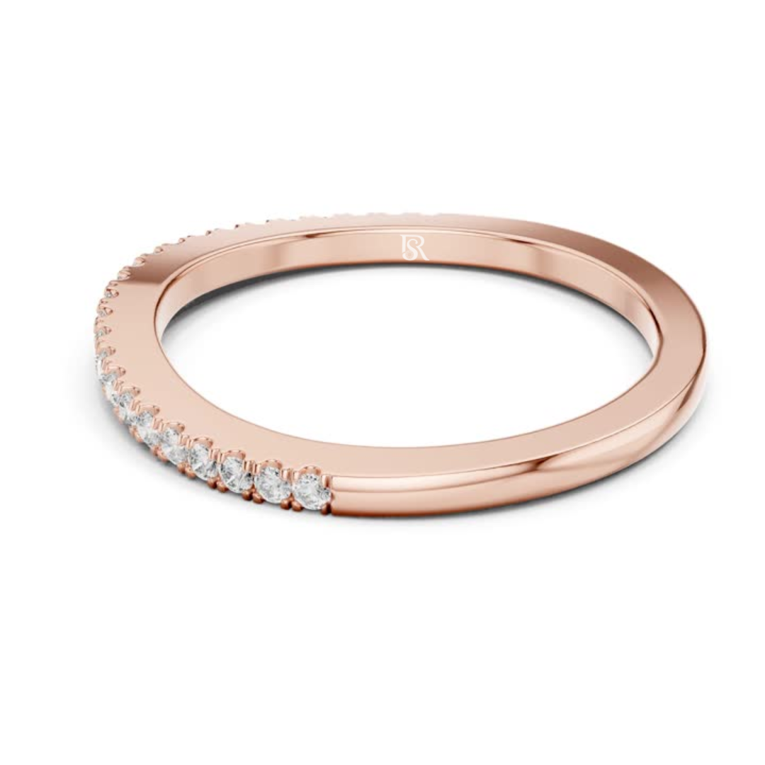 Profile view rose gold diamond band ring
Rose gold slim diamond stacking ring profile angle
Minimal rose gold diamond band with pave stones
Rose gold delicate diamond wedding band profile view
Thin rose gold diamond eternity ring side profile
Rose gold round diamond band minimalist design
Elegant rose gold diamond stacking band profile
Rose gold pave diamond ring slim band view
Minimal diamond band in rose gold profile angle
Rose gold fine diamond ring with half eternity style