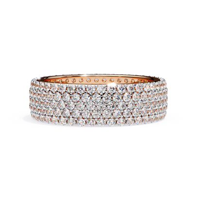 Rose gold multi row diamond band
Wide rose gold ring with diamonds
Diamond layered rose gold band
Rose gold ring with diamond rows
Wide diamond band rose gold
Rose gold full diamond band
Multi row diamond ring rose gold
Rose gold diamond band front view
Wide rose gold diamond ring
Rose gold diamond band close view