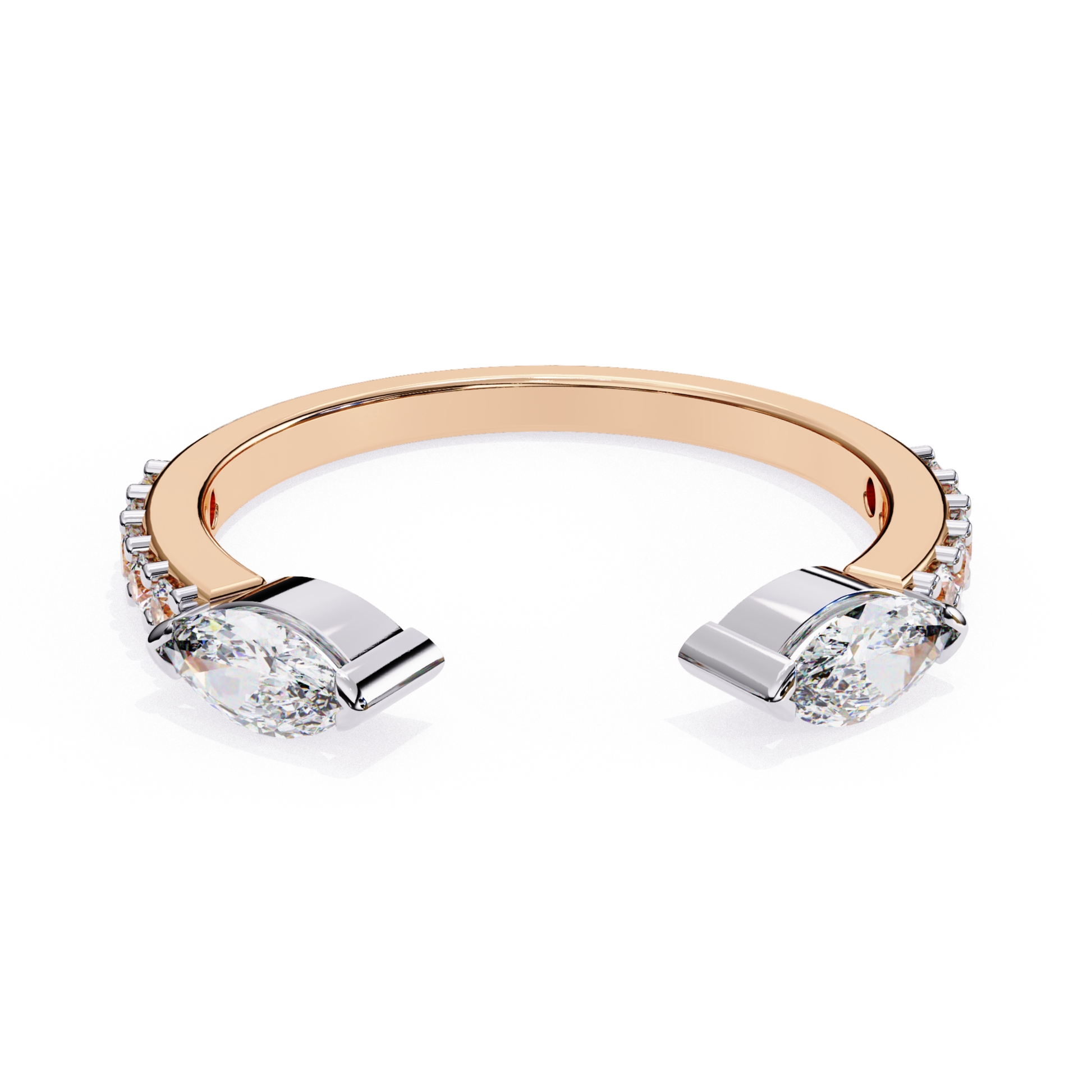 Rose gold open band marquise diamonds
Open rose gold marquise ring
Rose gold band marquise ends
Open style marquise gold ring
Rose gold marquise diamond tips
Open marquise diamond band
Rose gold ring marquise stones
Marquise open rose gold band
Rose gold band marquise cut
Open marquise rose gold ring