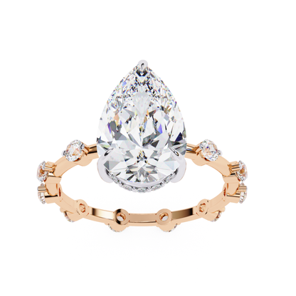 Pear shaped diamond in rose gold
Rose gold pear diamond ring
Pear diamond set in rose gold
Elegant pear diamond in rose gold
Rose gold band with pear diamond
Pear cut diamond in rose gold
Rose gold ring with pear cut diamond
Pear shaped diamond on rose gold band
Rose gold ring with pear gem
Pear diamond ring in rose gold