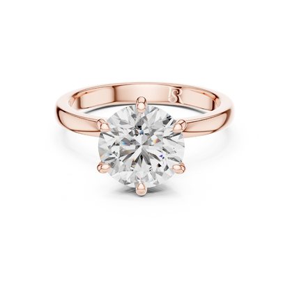 Rose gold round cut solitaire ring
Round diamond solitaire rose gold ring
Rose gold solitaire ring clean view
Round cut diamond ring rose gold
Rose gold round solitaire close view
Classic rose gold diamond solitaire
Round diamond ring rose gold finish
Rose gold solitaire ring studio view
Minimal round solitaire rose gold
Rose gold round diamond ring image