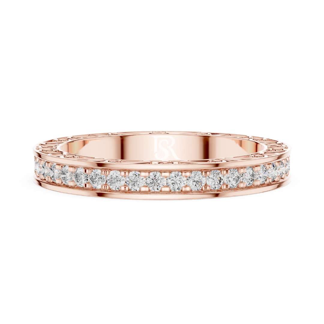Rose gold round diamond eternity ring side view
Side profile of rose gold diamond eternity band
Rose gold eternity ring with round diamonds
Elegant round diamond band ring in rose gold
Minimal rose gold diamond eternity wedding band
Fine rose gold ring with brilliant diamonds
Luxury round diamond eternity ring for women
Stackable rose gold diamond band side angle
Delicate rose gold eternity ring with diamonds
Modern rose gold diamond wedding band profile