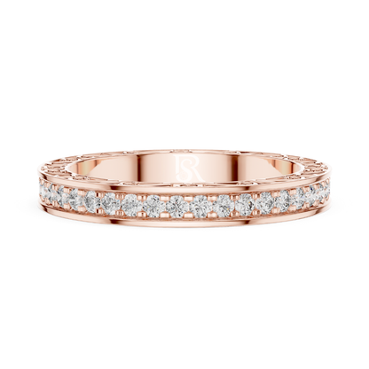 Rose gold round diamond eternity ring side view
Side profile of rose gold diamond eternity band
Rose gold eternity ring with round diamonds
Elegant round diamond band ring in rose gold
Minimal rose gold diamond eternity wedding band
Fine rose gold ring with brilliant diamonds
Luxury round diamond eternity ring for women
Stackable rose gold diamond band side angle
Delicate rose gold eternity ring with diamonds
Modern rose gold diamond wedding band profile