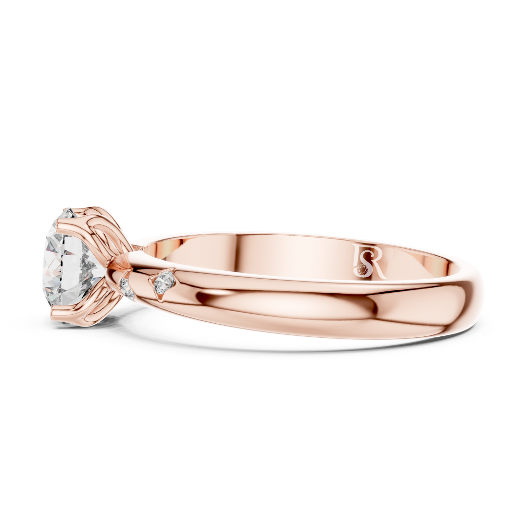Rose Gold Side View Diamond Ring
Round Diamond Rose Gold Promise Ring
Rose Gold Minimal Diamond Ring
Sleek Rose Gold Solitaire Ring
Rose Gold Ring With Round Center Diamond
Fine Rose Gold Diamond Band
Modern Rose Gold Engagement Ring
Delicate Rose Gold Ring With Accent Stones
Polished Rose Gold Round Ring
Elegant Rose Gold Diamond Side Profile