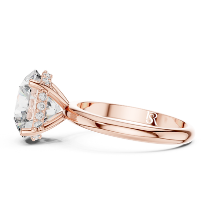 Rose gold round solitaire diamond ring side view
Side view rose gold solitaire diamond ring
Round solitaire diamond ring rose gold profile
Rose gold diamond ring side angle view
Solitaire diamond ring rose gold side design
Rose gold round diamond ring side setting
Classic rose gold solitaire ring side view
Rose gold diamond ring with side stones
Round diamond ring rose gold gallery view
Rose gold solitaire diamond ring close side view