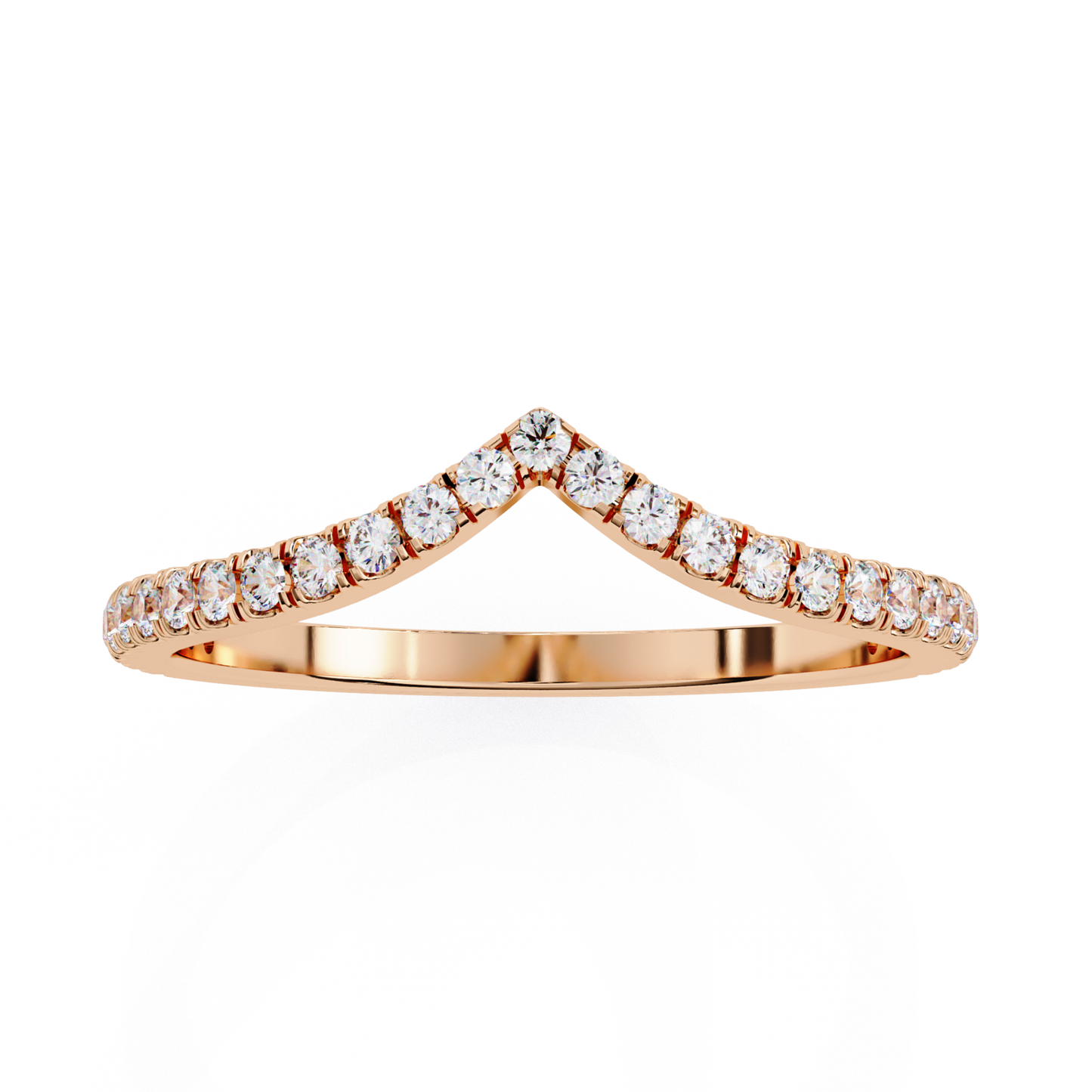 Rose gold V shape diamond band
V curve diamond band rose gold
Rose gold chevron diamond band
V design band with diamonds
Rose gold pointed diamond band
V style diamond ring band
Rose gold diamond V band
Chevron shape diamond band
Rose gold band angled diamond line
V tip diamond band rose gold