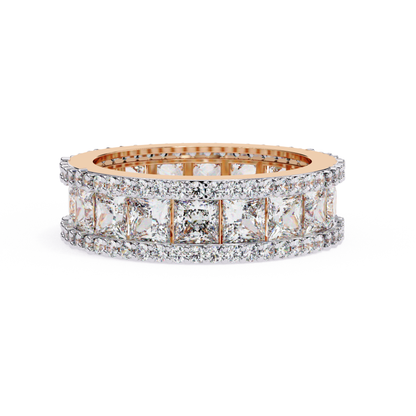 Rose gold wide diamond band
Wide rose gold diamond ring
Rose gold band with step diamonds
Wide diamond band front view
Rose gold diamond row band
Wide band diamond setting
Rose gold ring full diamonds
Diamond wide band top view
Rose gold diamond band close
Wide diamond ring rose gold