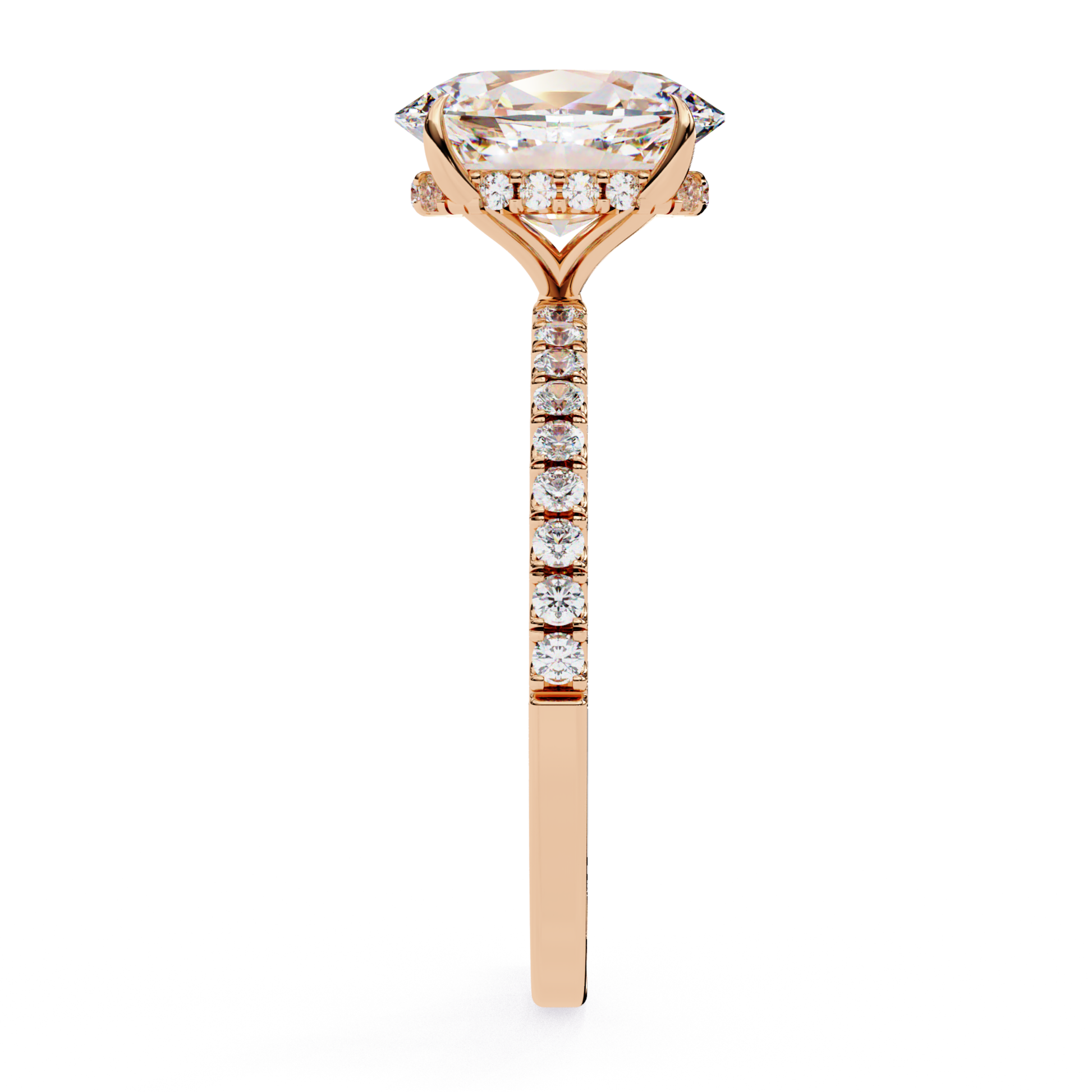 rose side set ring
side view gem set
slim rose band
rose band stone row
top gem side look
tall gemset band
rose band with gems
side form rose band
rose ring side view
slim band gem set