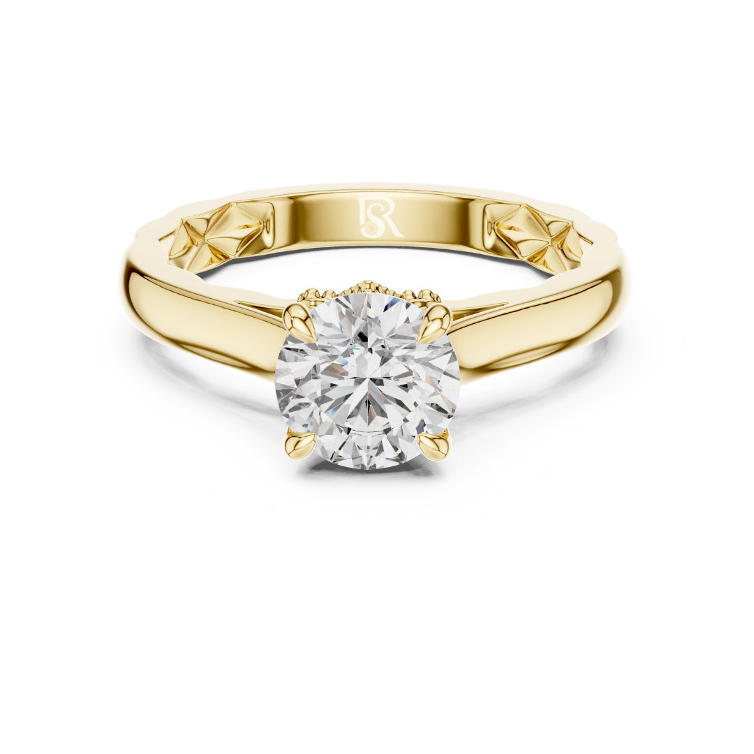 Round cut diamond solitaire ring
Round diamond solitaire ring design
Round cut diamond solitaire jewellery
Round diamond solitaire ring front
Classic round cut diamond solitaire
Round diamond solitaire ring detail
Fine round cut diamond solitaire ring
Round diamond solitaire ring close
Elegant round cut diamond solitaire
Round diamond solitaire engagement ring