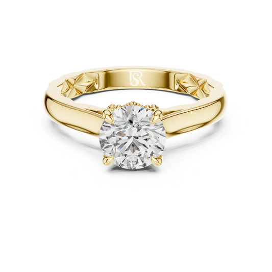 Round cut diamond solitaire ring
Round diamond solitaire ring design
Round cut diamond solitaire jewellery
Round diamond solitaire ring front
Classic round cut diamond solitaire
Round diamond solitaire ring detail
Fine round cut diamond solitaire ring
Round diamond solitaire ring close
Elegant round cut diamond solitaire
Round diamond solitaire engagement ring