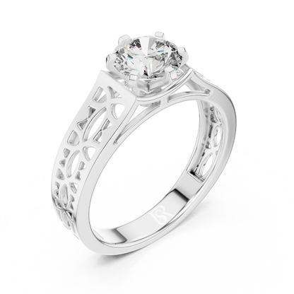 Round diamond designer ring side angle
Designer ring with round diamond side view
Round cut diamond ring detailed band side
Luxury designer ring round diamond side profile
Round diamond statement ring side angle
Modern designer ring with round diamond side
Artistic band ring round diamond side view
Round diamond ring intricate band design
Designer wide band ring round diamond side
Round diamond premium ring side detail