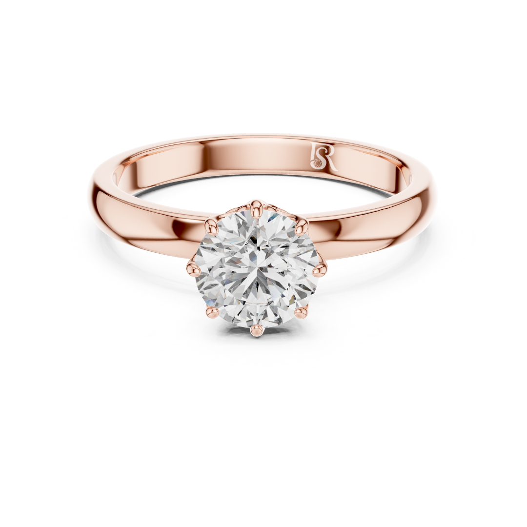 Round diamond ring rose gold
Rose gold round diamond ring
Round cut diamond ring rose gold
Rose gold solitaire diamond ring
Round diamond engagement ring rose gold
Rose gold round diamond ring front
Round diamond ring classic rose gold
Rose gold diamond ring simple band
Bridal round diamond ring rose gold
Round diamond ring plain rose gold