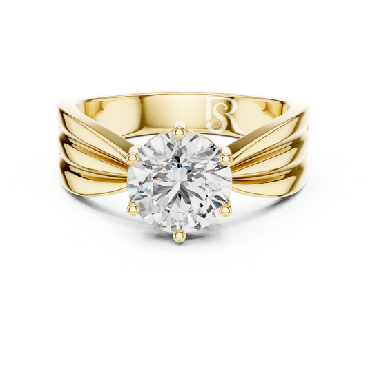 Round diamond ring yellow gold front view
Yellow gold round diamond ring front look
Round diamond ring yellow gold center view
Yellow gold round diamond ring front angle
Round diamond ring yellow gold prong view
Yellow gold round diamond ring front design
Round diamond ring yellow gold top view
Yellow gold round diamond ring front detail
Round diamond ring yellow gold face view
Yellow gold round diamond ring front setting