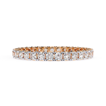 Round diamond rose band
Rose metal band with round diamonds
Round diamond line ring
Rose band round diamond row
Front view round diamond band
Slim rose round diamond band
Round diamond rose ring
Rose finish diamond band
Round diamond full band rose
Rose band with round diamond setting