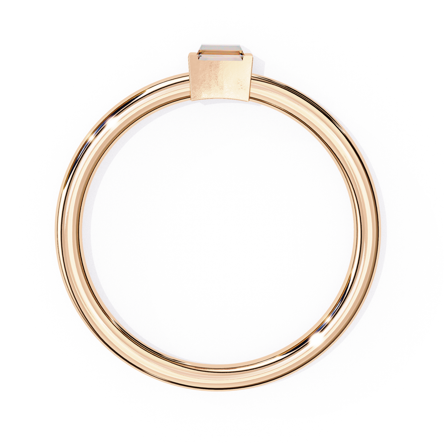 Rose gold ring with rectangular diamond
Square gemstone in rose gold
Rose gold band with square gem
Square diamond in gold band
Simple rose gold band with square stone
Rectangular stone set in rose gold
Rose gold band with square-shaped gem
Square cut gem in rose gold
Minimalist square diamond ring
Elegant square stone in rose gold