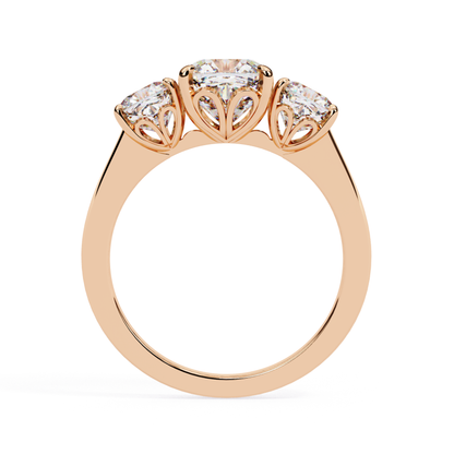 Rose gold ring with three diamonds
Three diamond ring in rose gold
Ring with three diamonds in rose gold
Rose gold band with three diamonds
Classic three diamond rose gold ring
Three diamonds set in rose gold
Rose gold ring with three stones
Rose gold ring with round diamonds
Three diamond ring in rose gold band
Rose gold ring featuring three diamonds
