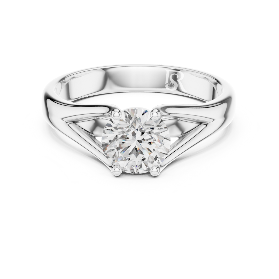 White diamond solitaire ring front
White round diamond ring view
White solitaire diamond ring face
White diamond ring center view
Classic white solitaire ring
White diamond ring front view
Plain white solitaire diamond ring
White diamond ring close view
White solitaire ring top view
White diamond ring detail