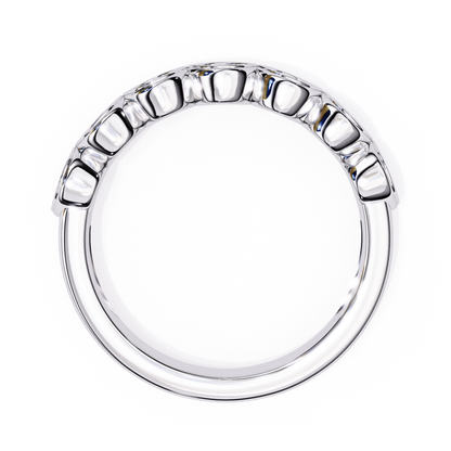 Back view white gold diamond bezel ring
Rear angle white gold ring band
Inside view white gold diamond ring
White gold ring showing back side
White gold band rear view smooth finish
Inner profile white gold diamond band
Back side white gold bezel ring
White gold ring underside view
Rear view white gold diamond band
White gold ring inner back angle