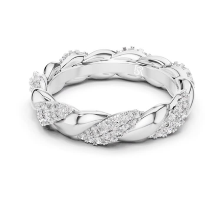 White gold diamond leaf pattern eternity ring
Diamond leaf eternity band in white gold
White gold curved leaf diamond band
Nature inspired diamond eternity ring
White gold marquise leaf diamond ring
Diamond cluster leaf style wedding band
White gold floral inspired diamond ring
Leaf motif diamond eternity band
White gold elegant diamond leaf ring
Diamond accented leaf pattern band ring