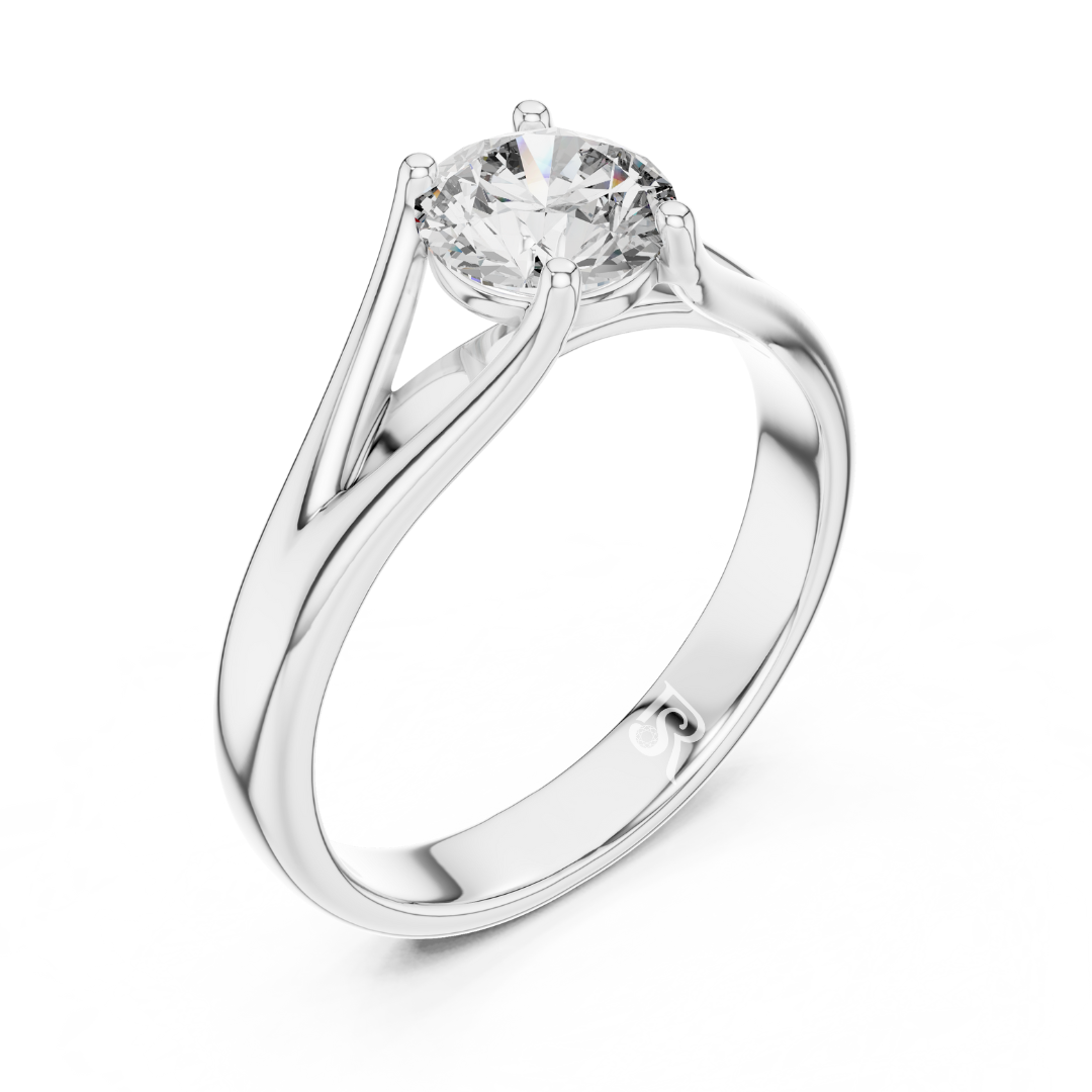 White gold diamond solitaire ring angle view
White gold round diamond ring side angle
White gold solitaire diamond ring prong view
White gold diamond ring curved band view
White gold solitaire ring angled profile
White gold diamond ring side setting
White gold round diamond solitaire angle
White gold diamond ring smooth finish
White gold solitaire ring band detail
White gold diamond ring close angle