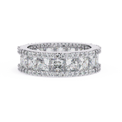 White gold wide diamond band
Wide white gold diamond ring
White gold band with diamonds
Diamond wide band front view
White gold diamond row band
Wide band diamond setting
White gold ring full diamonds
Diamond band top view
White gold diamond band close
Wide diamond ring white gold