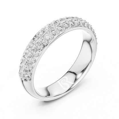 White gold double row diamond band ring
Curved diamond band in white gold
Modern white gold diamond ring
Double line diamond ring for women
Elegant white gold diamond band
Minimal diamond band ring in white gold
Lab diamond white gold ring for women
Fine double row diamond white gold ring
Contemporary white gold diamond band
Round diamond band ring in white gold