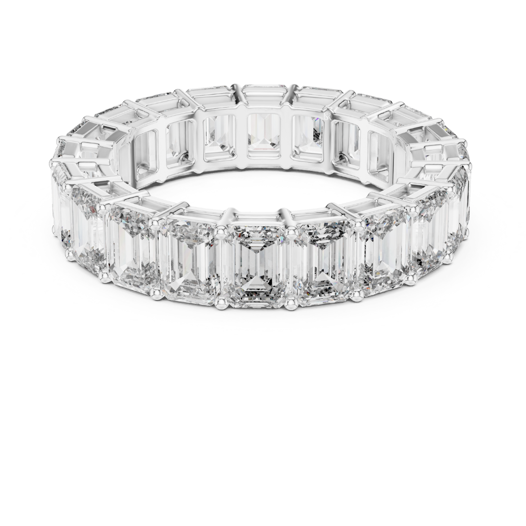 White gold emerald diamond eternity ring for women
Luxury eternity band with emerald cut diamonds
Emerald cut diamond ring in white gold setting
Elegant white gold full eternity diamond band
Statement emerald diamond eternity wedding ring
Fine white gold band with emerald diamonds
Prong set emerald cut diamond eternity ring
Modern emerald diamond eternity band in white gold
White gold ring with large emerald cut stones
Premium emerald cut diamond eternity band ring