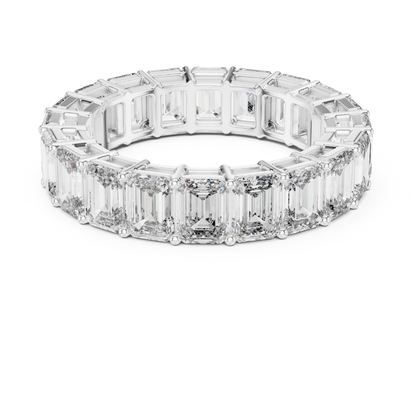 White gold emerald diamond eternity ring for women
Luxury eternity band with emerald cut diamonds
Emerald cut diamond ring in white gold setting
Elegant white gold full eternity diamond band
Statement emerald diamond eternity wedding ring
Fine white gold band with emerald diamonds
Prong set emerald cut diamond eternity ring
Modern emerald diamond eternity band in white gold
White gold ring with large emerald cut stones
Premium emerald cut diamond eternity band ring