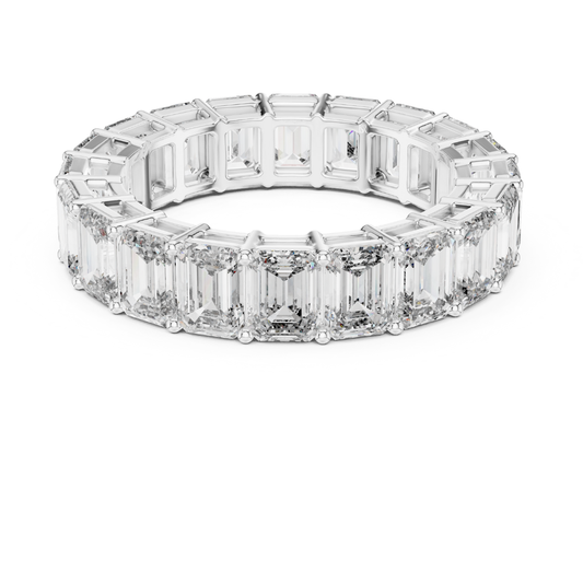 White gold emerald diamond eternity ring for women
Luxury eternity band with emerald cut diamonds
Emerald cut diamond ring in white gold setting
Elegant white gold full eternity diamond band
Statement emerald diamond eternity wedding ring
Fine white gold band with emerald diamonds
Prong set emerald cut diamond eternity ring
Modern emerald diamond eternity band in white gold
White gold ring with large emerald cut stones
Premium emerald cut diamond eternity band ring