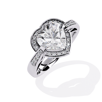 White gold heart diamond ring
Heart diamond halo ring angle view
White gold heart center diamond
Heart diamond ring side view
White gold heart diamond band
Heart diamond ring close view
White gold heart diamond setting
Heart diamond ring detailed view
White gold heart diamond jewelry
Heart diamond ring design view
