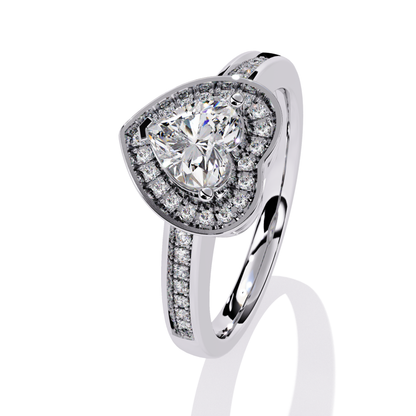 white gold heart shape diamond ring
heart diamond halo ring white gold
heart cut diamond ring white gold
heart shape diamond engagement ring
heart diamond ring with round halo
white gold heart diamond ring angle view
heart shape diamond ring pave band
heart diamond ring fine jewelry
white gold heart halo diamond ring
heart shape diamond ring side view