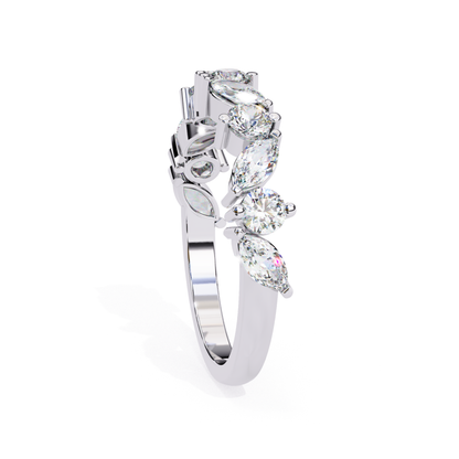 White gold ring side angle
Marquise stone side view
Round diamond edge view
Diamond band side look
White gold prong detail
Marquise diamond profile
Diamond setting side view
White gold ring curve
Diamond band edge view
Marquise round ring side