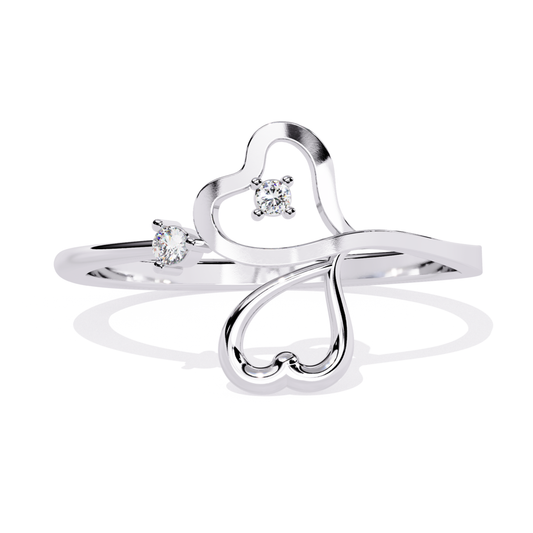 White gold open heart ring front view
Front view white gold heart ring
White gold heart outline ring
Open heart white gold ring front
White gold heart design ring
White gold heart motif ring front
White gold heart loop ring view
Front angle white gold heart ring
White gold heart detail ring
White gold open heart band view