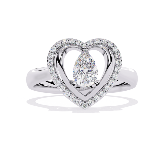 White gold heart ring with pear center
Pear center heart halo ring white gold
Heart design ring with pear and round stones
White gold pear stone heart ring
Heart halo ring pear center detail
Pear shape center heart frame ring
White gold heart ring front view
Pear and round stone heart ring
Heart style ring with pear center
White gold heart halo ring pear stone